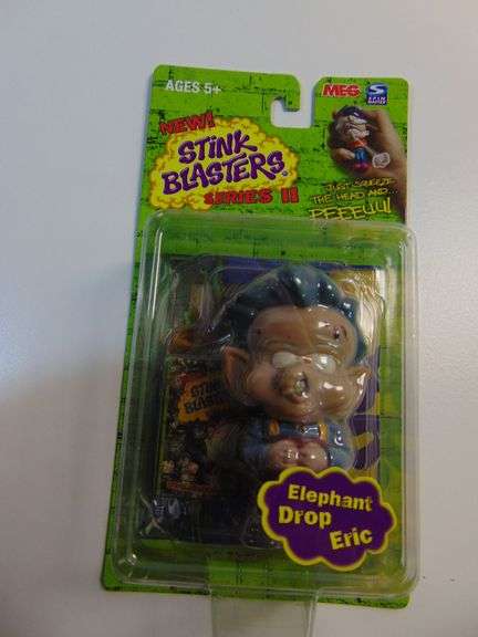 New 2005 Stink Blasters Series II Elephant Drop Eric