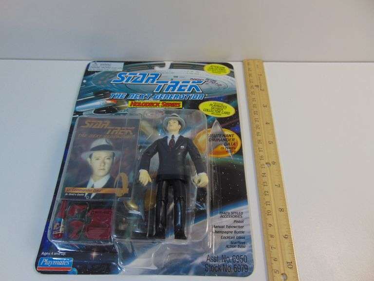New 1994 Paramount Pictures Star Trek The Next Generation Lieutenant Commander DATA As A Romulan Act