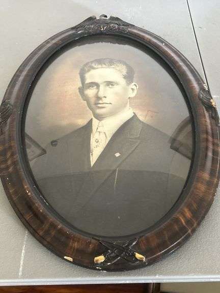 Antique Framed Portrait