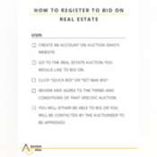 Thumbnail image of How to Register to Bid on Real Estate