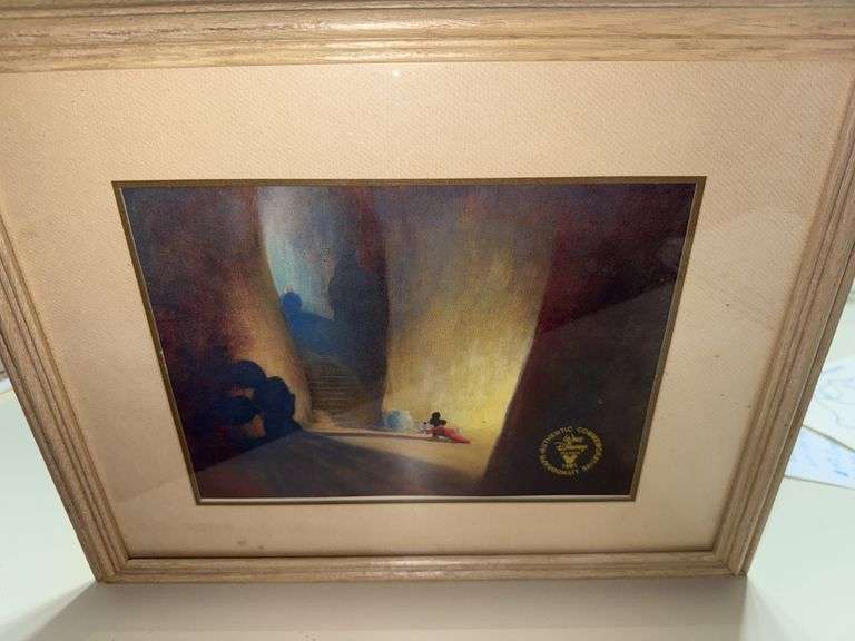 1991 Walt Disney Lithograph “Fantasia”