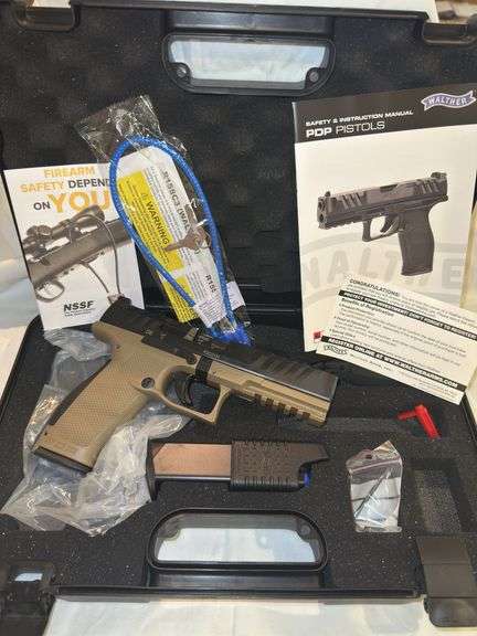 New! Walther PDP 9mm pistol