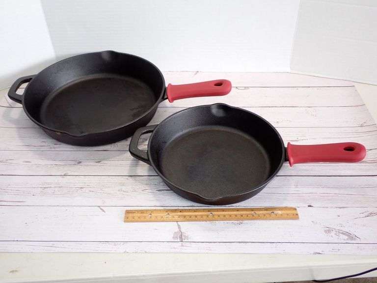 10" & 12" CAST IRON TRAMONTINA FRYPANS