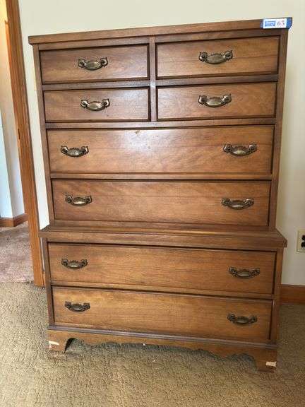 Wood Chest of Drawers