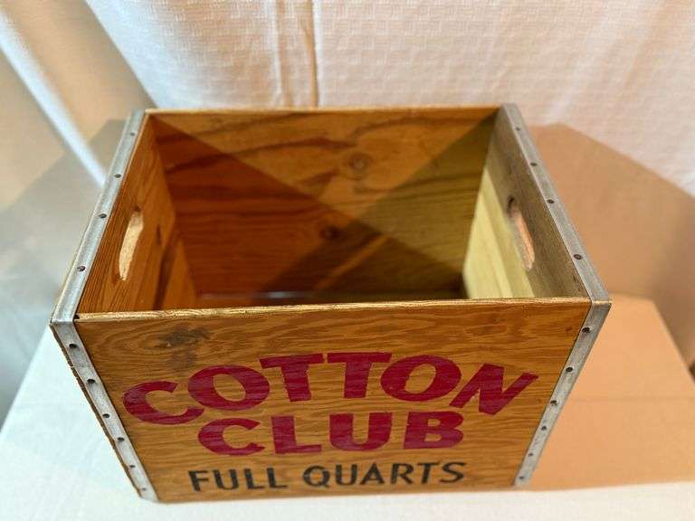 Cotton Club Bottle Crate