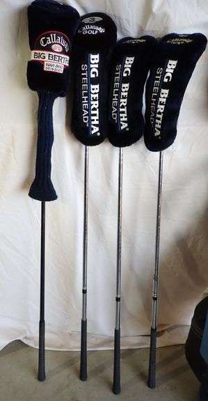 Callaway Big Bertha Driver Set 1-3-5-7 - left-handed