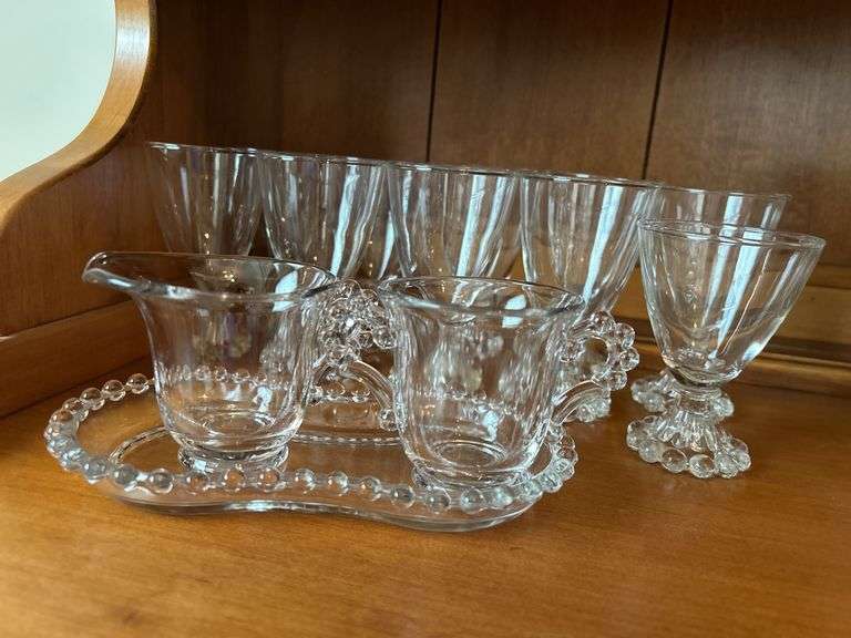 Candlewick Glass Lot