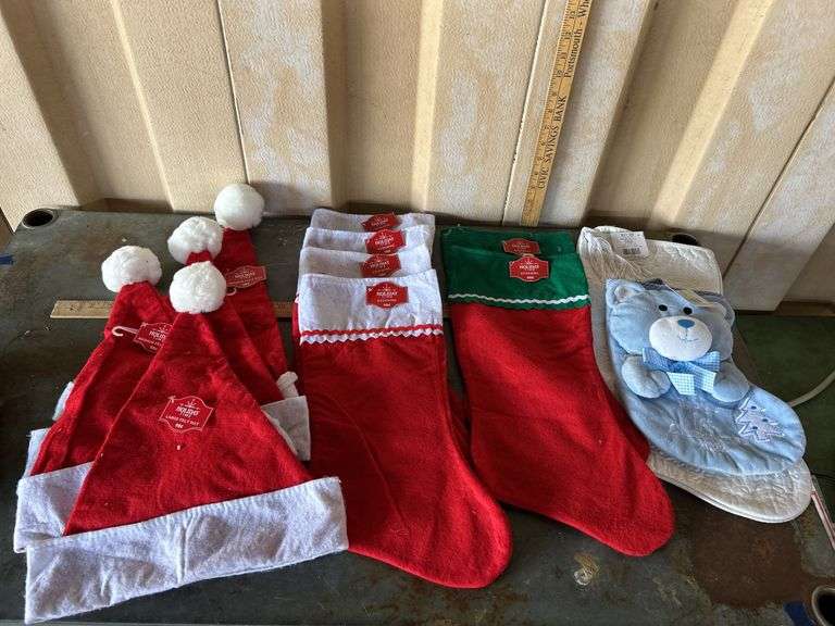 Assorted Stocking & Hats