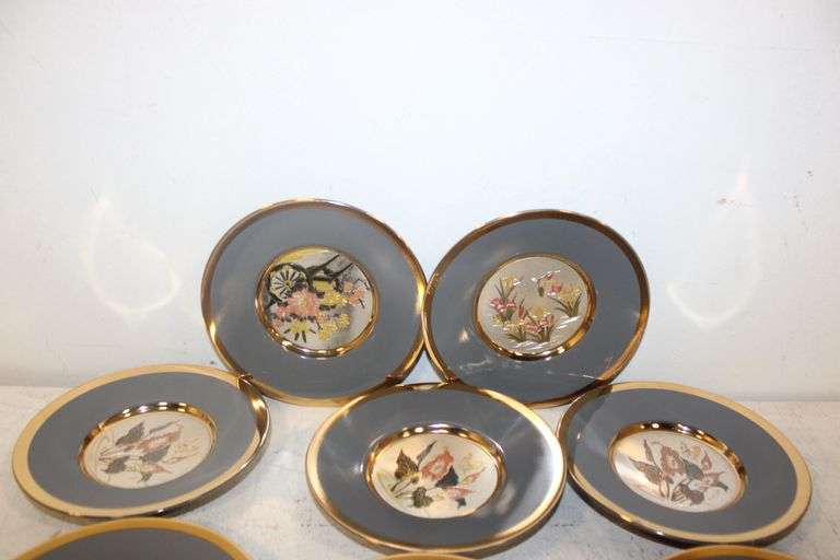 Art of Chokin Decorative Plates