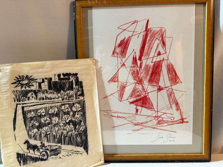 WWII Vet Jack Shinn Original Artwork