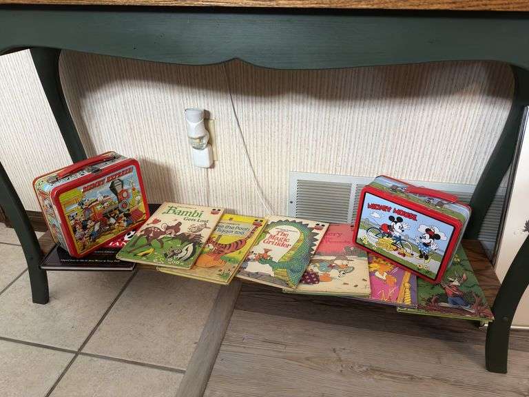 Vintage Lunchboxes & Books