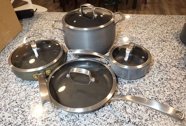 Belgique Hard Anodized 8-Pc. Cookware Set