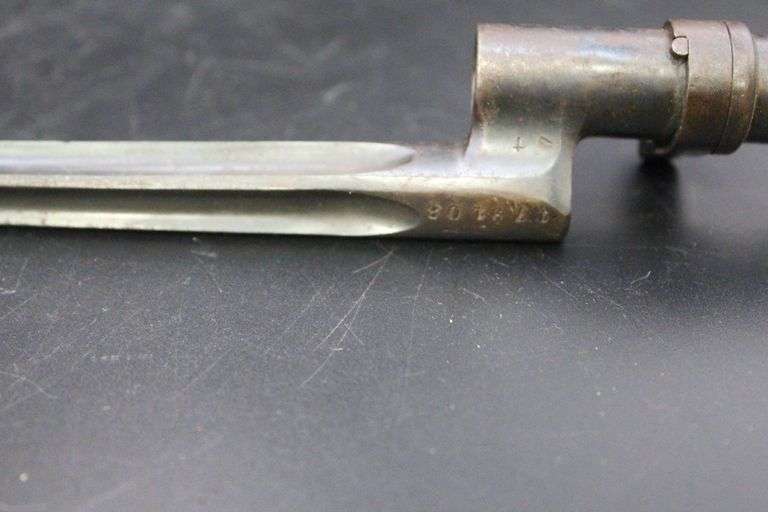 Antique Socket Bayonet with Serial Number