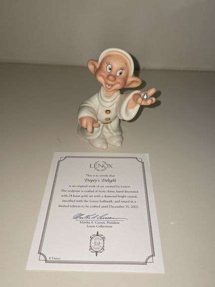Lenox “Dopey’s Delight” Figurine