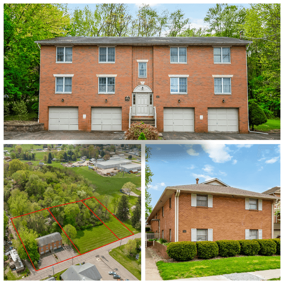 Multiple Property Real Estate Auction - 4 Unit Apartment, 6 Unit Apartment, 3 Vacant Lots