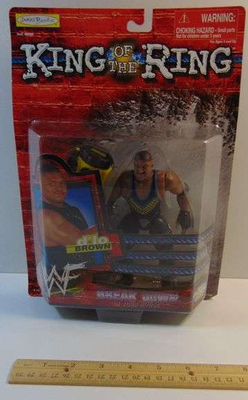 Jakks Pacific WWF King Of The Ring Dilo Brown Action Figure