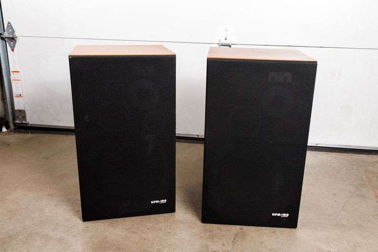 Vintage Pioneer HPM-100 Floor Speakers- Nice!