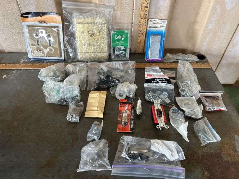 Electrical Items, Hardware, Switch Covers, Clear Side Shields, Etc.