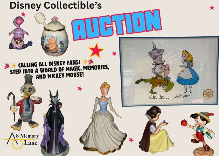 Disney Collectibles , Step into a world of magic, memories, and Mickey Mouse!