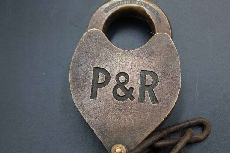 Vintage Padlocks with Keys and Tags, Including Yale & Towne and Gougler