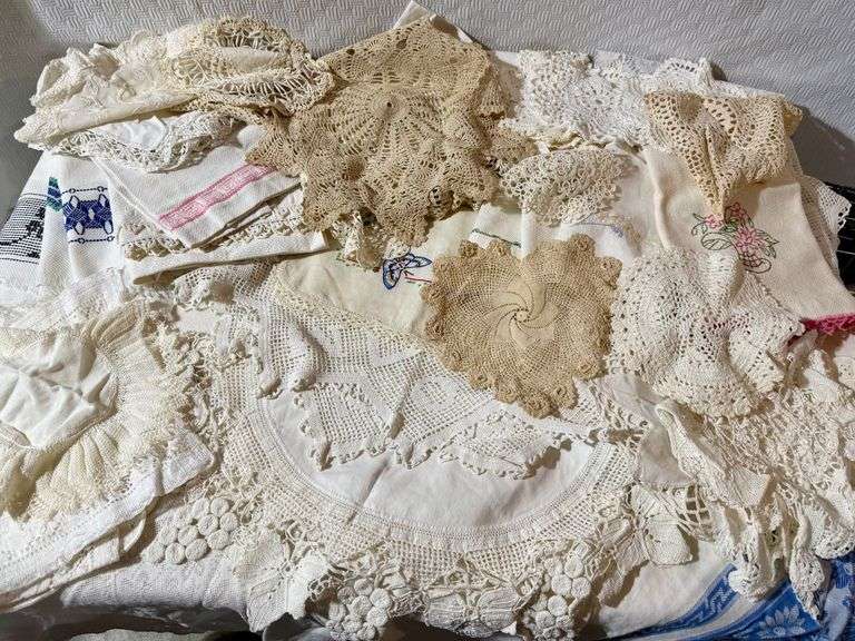 Vintage Doilies And More
