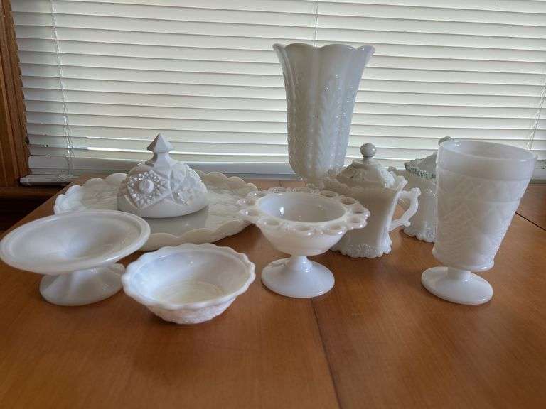 Misc. Milk Glass Lot