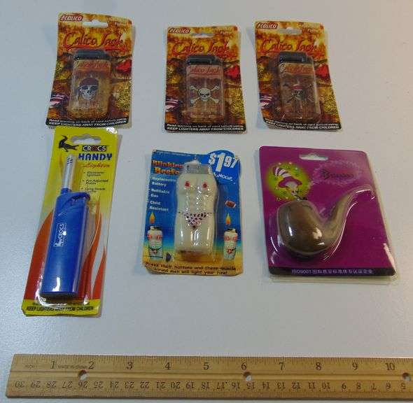 Lot Of (6) Unique Brand New Lighters