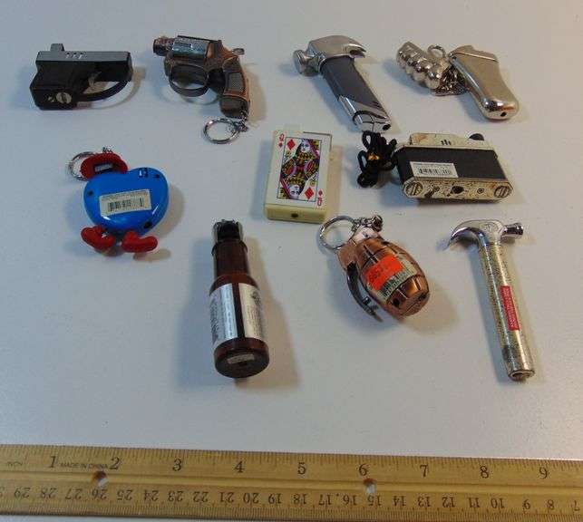 Lot Of (10) Unique Lighters