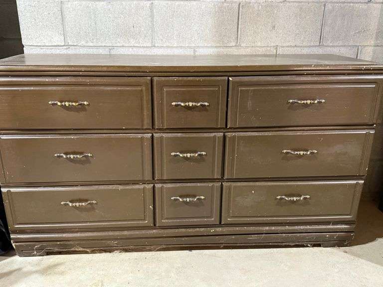 Brown Painted Dresser