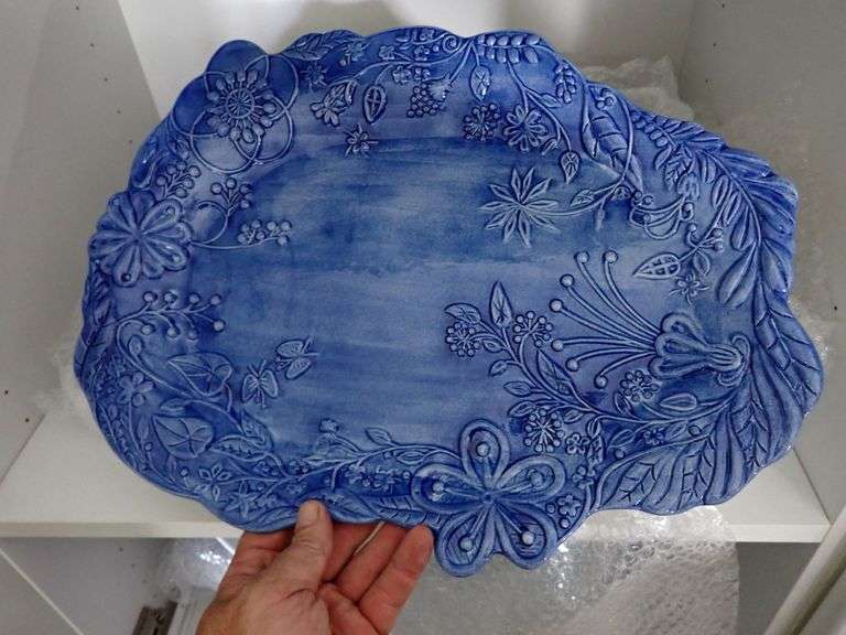 Mateus Meets Boontje Pottery Wildflower Serving Platter
