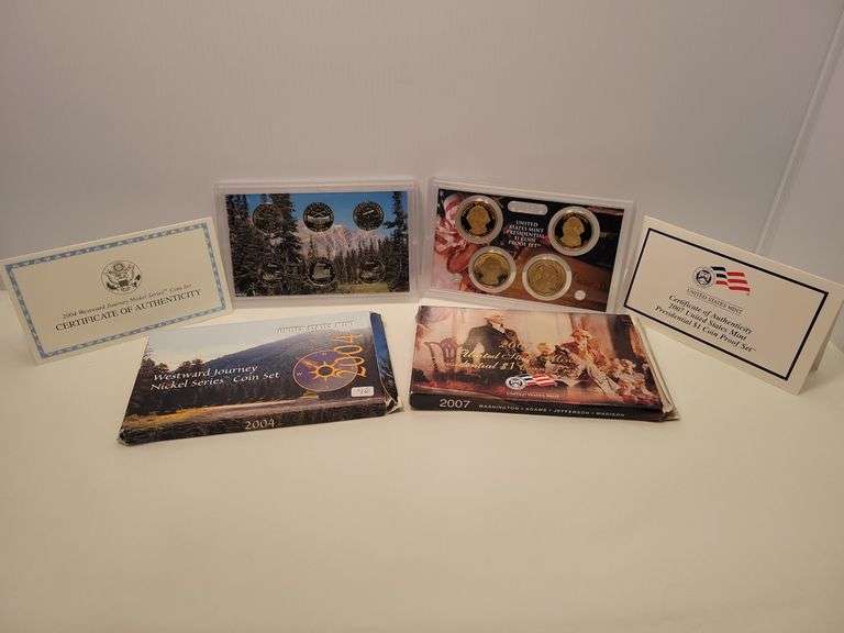 2004 Westward Nickel & 2007 $1 Set