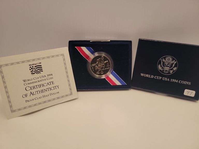 1994 World Cup Proof Clad Half