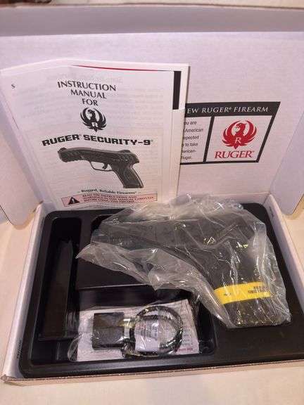 NEW! Ruger Security 9 pistol-9mm