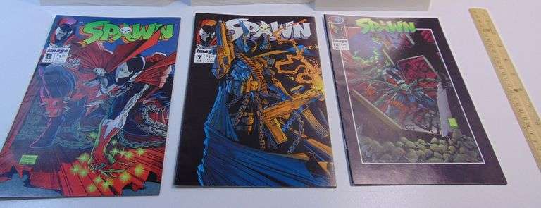 Lot of (3) Image "Spawn" Comic Books