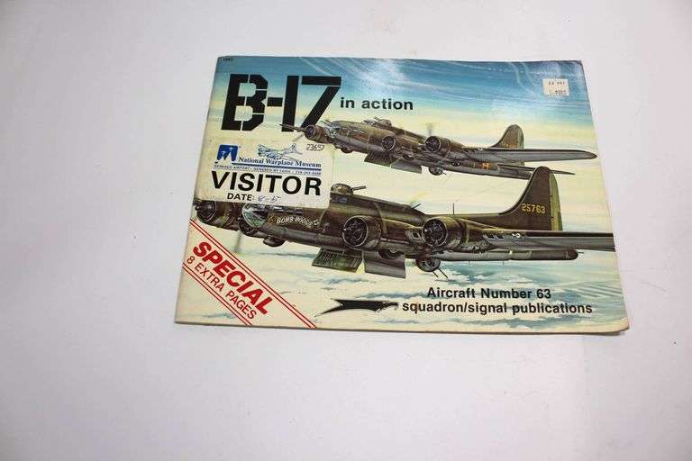 B-17 In Action Squadron/Signal and WWII Plane Poster Set