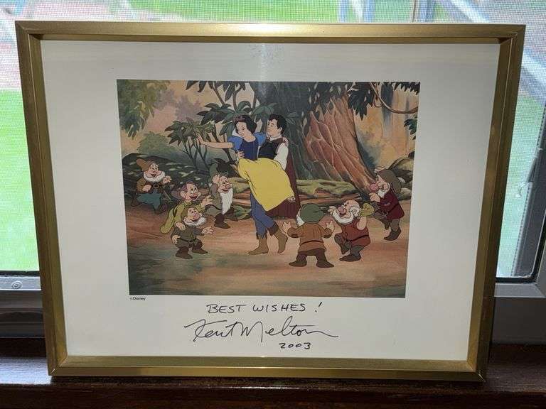 Framed Snow White Limited Edition Print