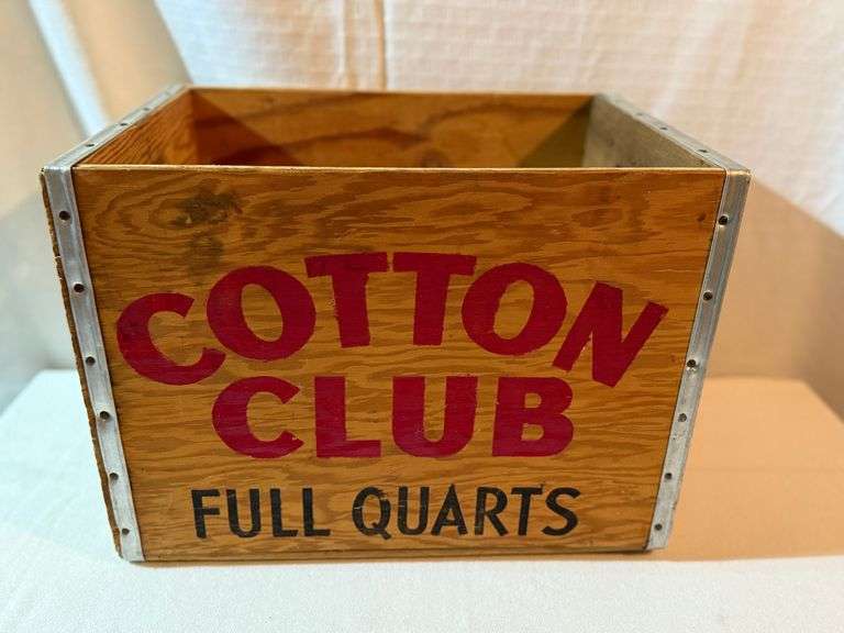 Cotton Club Bottle Crate