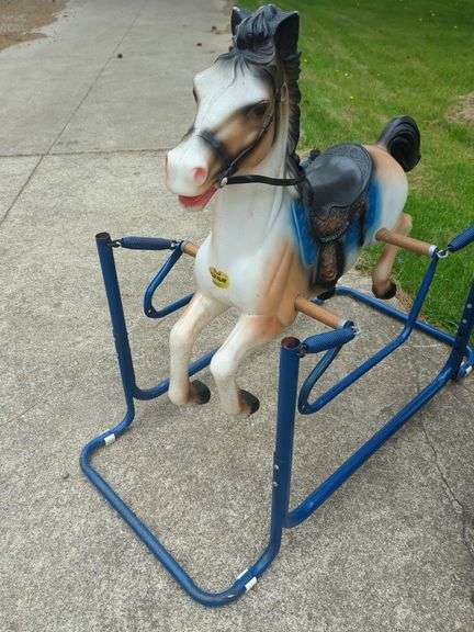 Rocking Horse, Lawnmower, Crafting stamps, furniture, tools and more