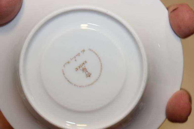 Demitasse China Cup & Saucer Sets
