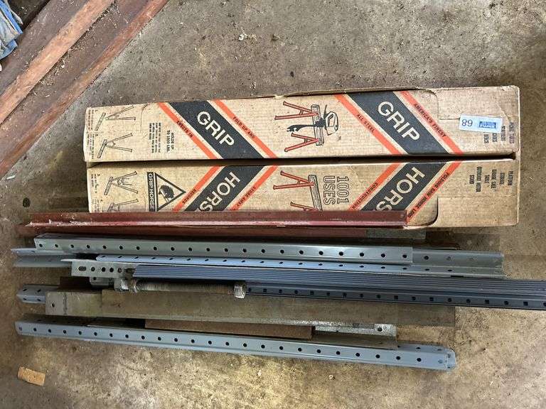 Shelving Brackets, Grip Horses.