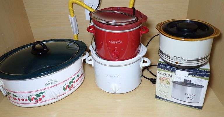 Cabinet Cleanout - Crockpots