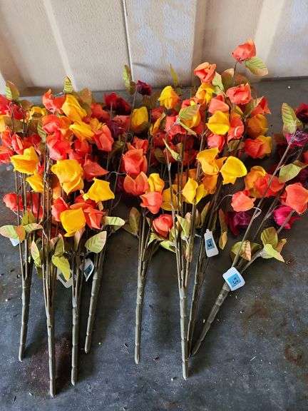 8 Ct Artificial Fall Flowers