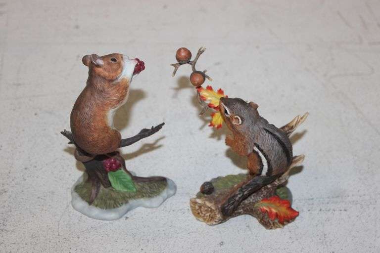 Lenox White-Footed Mouse & Eastern Chipmunk Figures