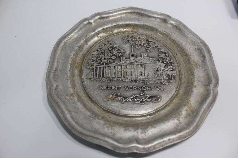 Assorted Collectibles Including Plate, Playing Cards, Toy Car, and Political Memorabilia