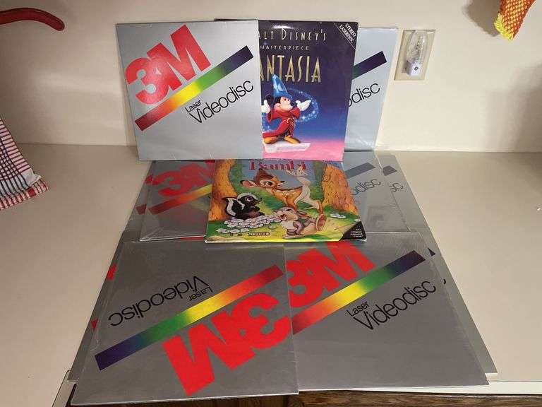 Disney laserdiscs
