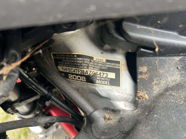 2008 HONDA GOLDWING DIMENSIONS visual data 7