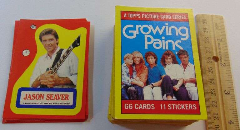 Complete Set on "Growing Pains" Collectible Trading Cards