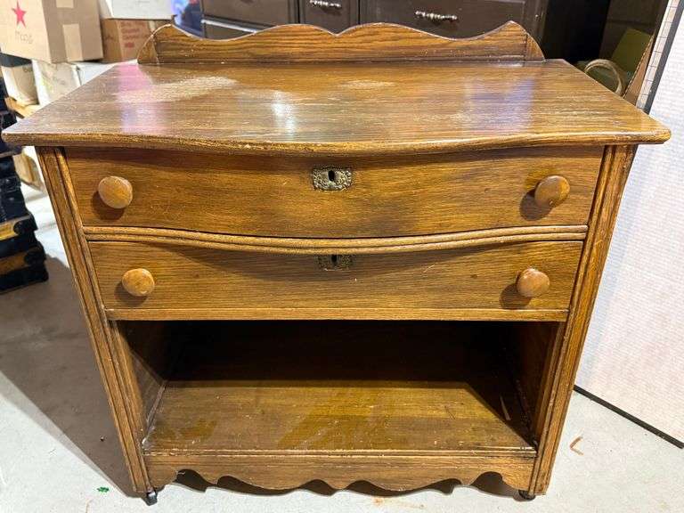 Antique Eastlake Cabinet With Knapp Joints