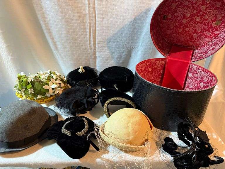 Black Hat Box And Hats