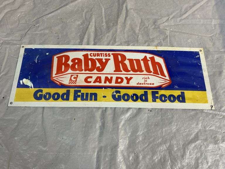 VTG Baby Ruth Sign - Auction Ohio